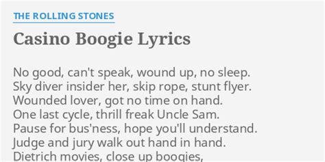 casino boogie rolling stones lyrics